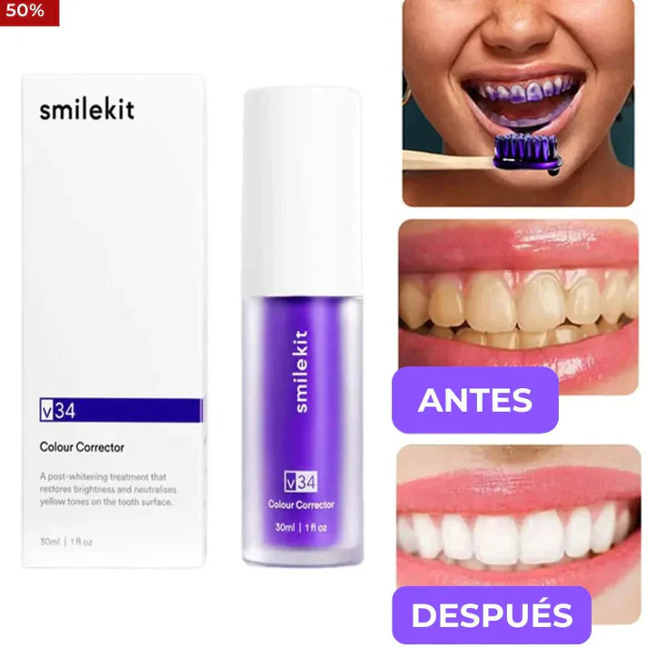 Espuma Blanqueadora Dental - Sonrisa radiante en 7 Dias
