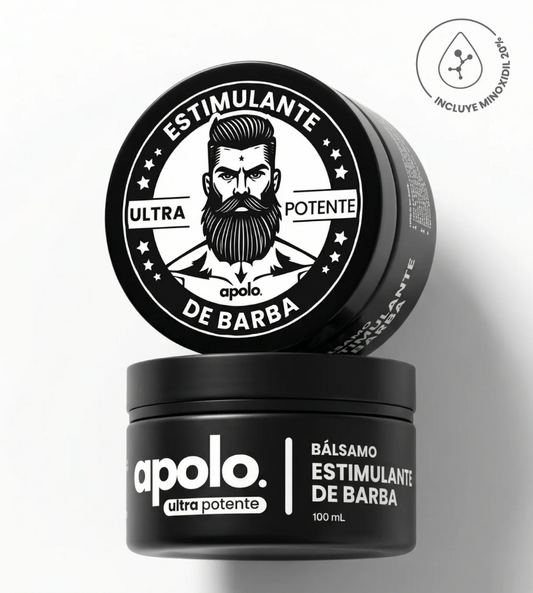 Barba Power Ultra — Bálsamo con Minoxidil 20% 100mL