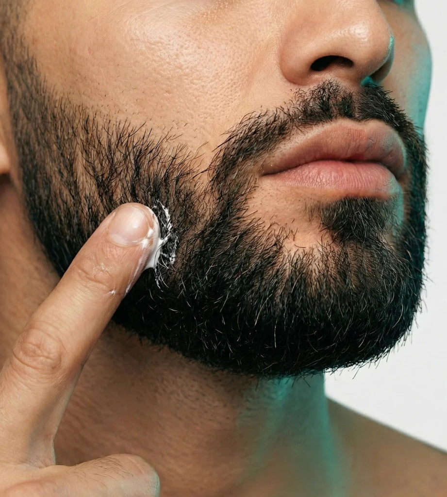 Aplicación de Apolo Ultra en barba real